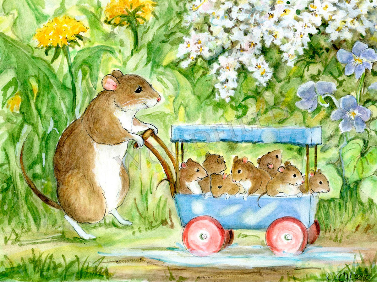 #20 - New Babies Walk Notecard