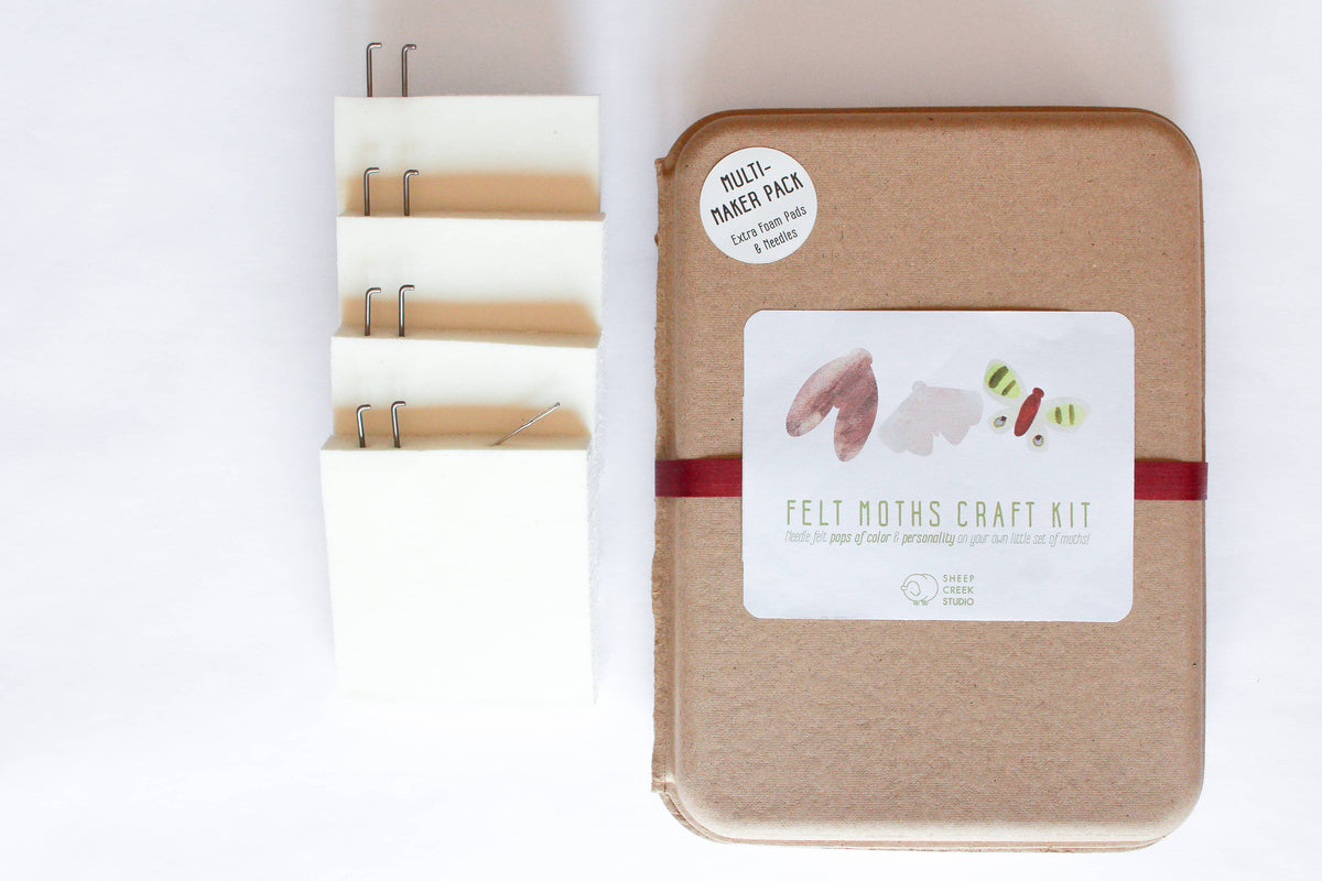 Moth Felting Craft Kit