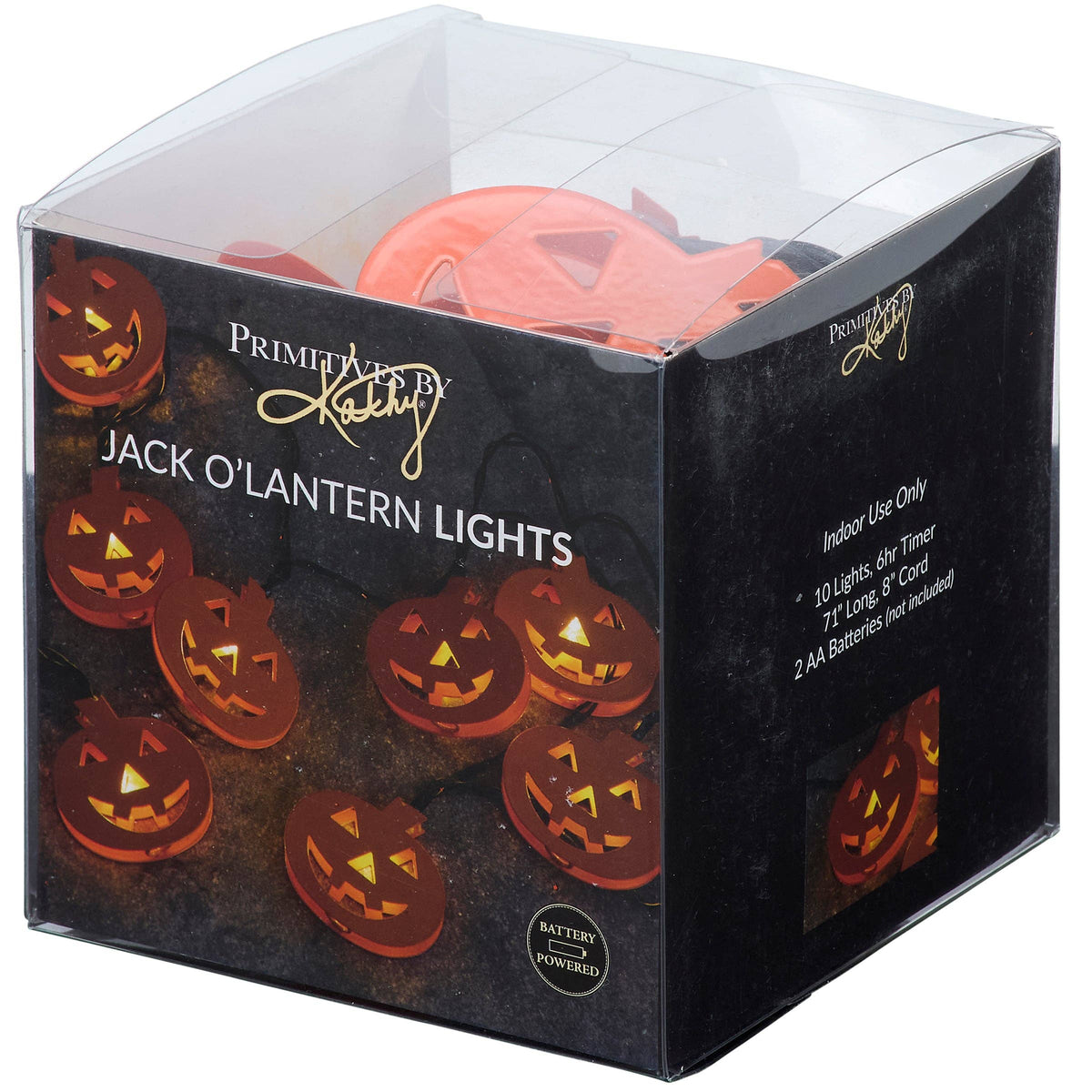 Glowing Jack O'Lantern String Lights