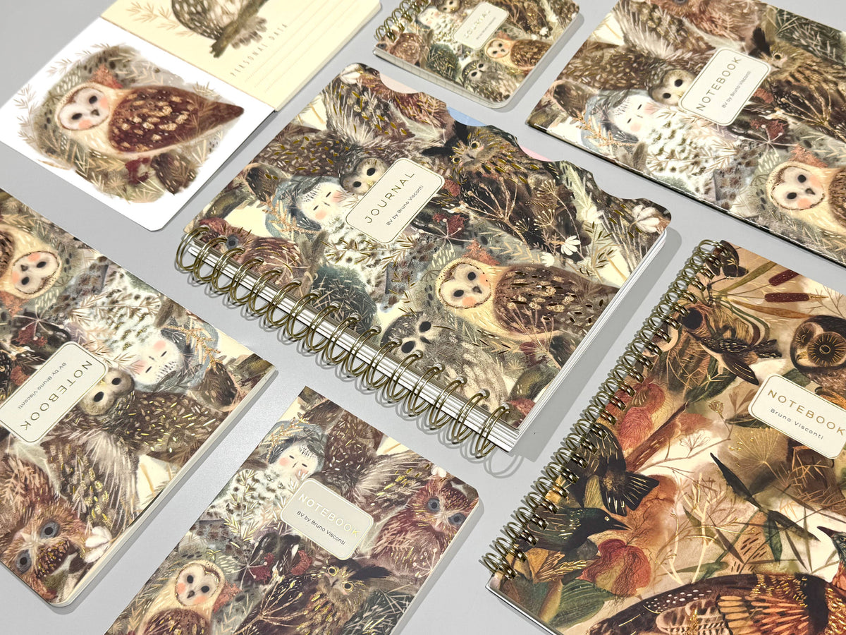 Art Journal - Owls