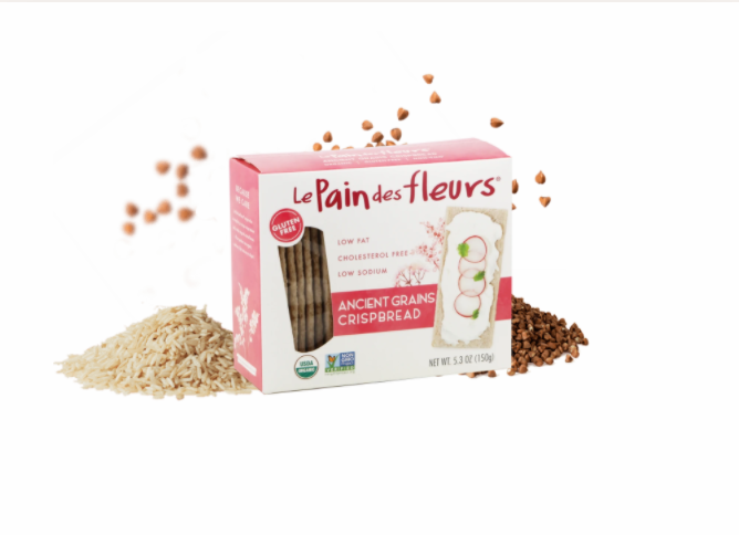 Gluten Free Crackers - Ancient Grain "Le Pain des Fleurs"
