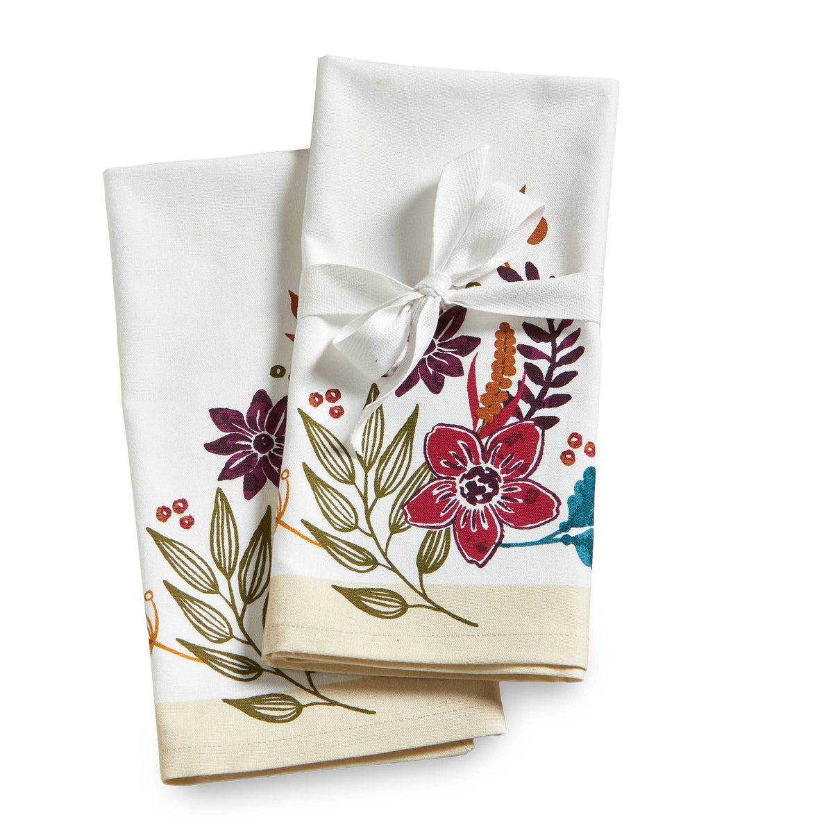 Autumn Bloom Guest Towels