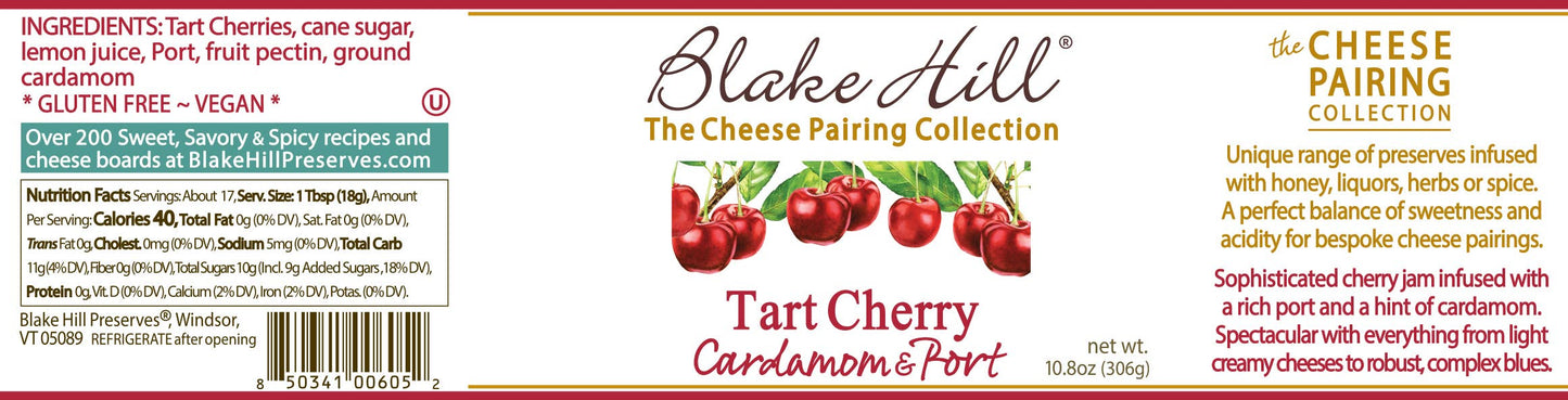 Tart Cherry with Cardamon and Port