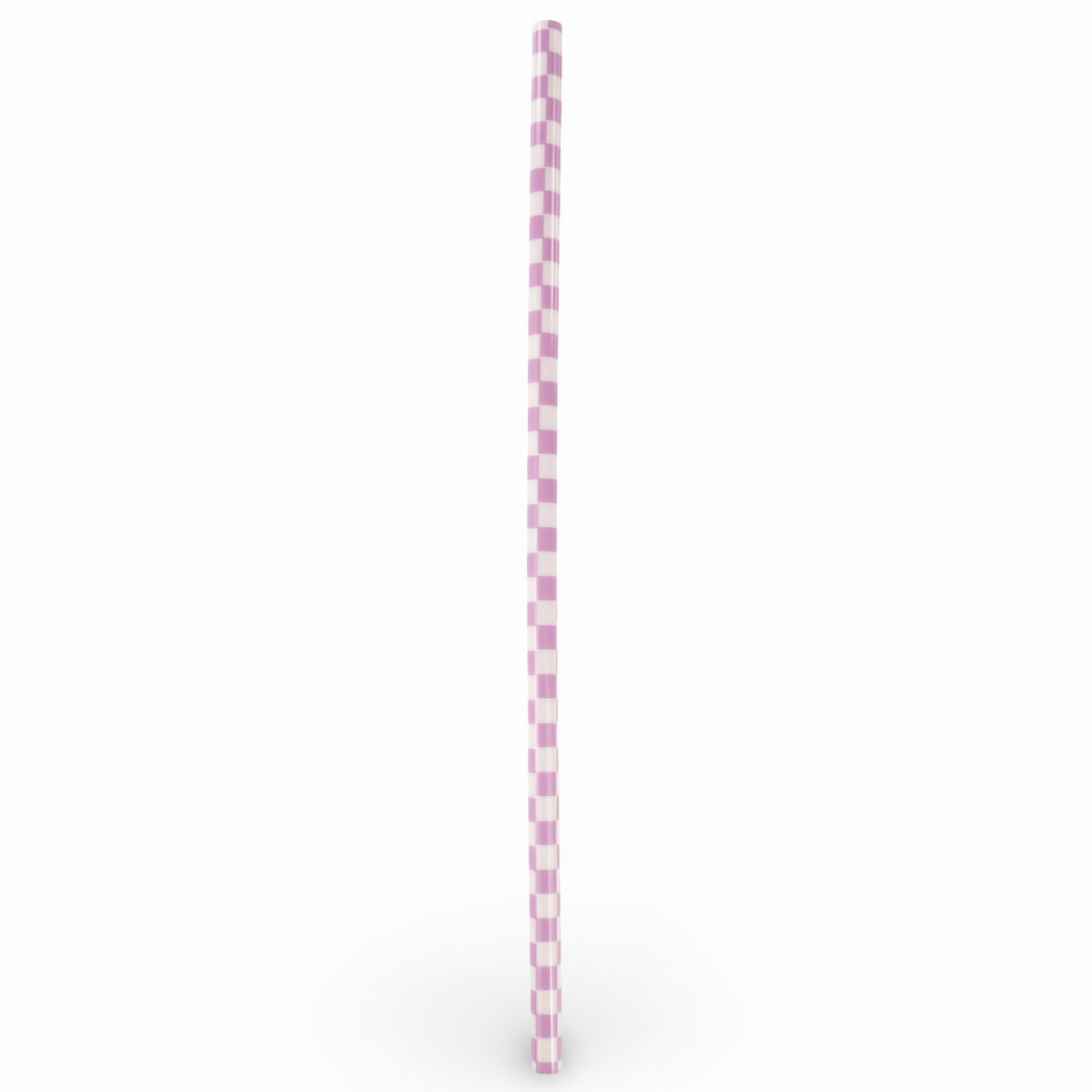 Checkered Reusable Straws - 24 Pack