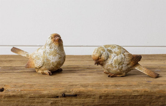 Birds - Natural Weathered Finish