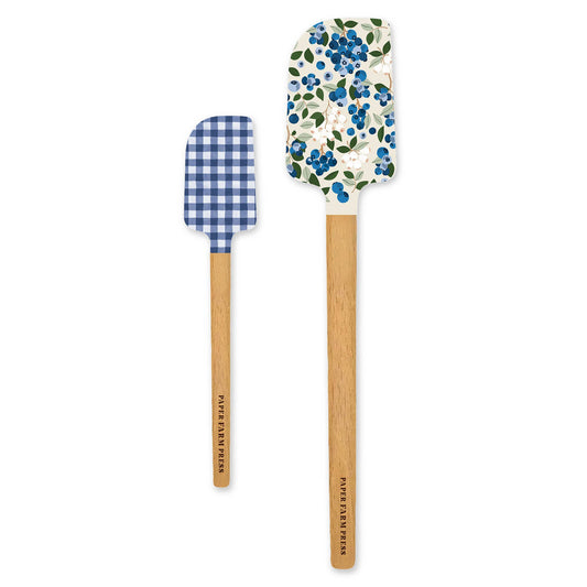Blueberry Field Silicone Kitchen Spatulas