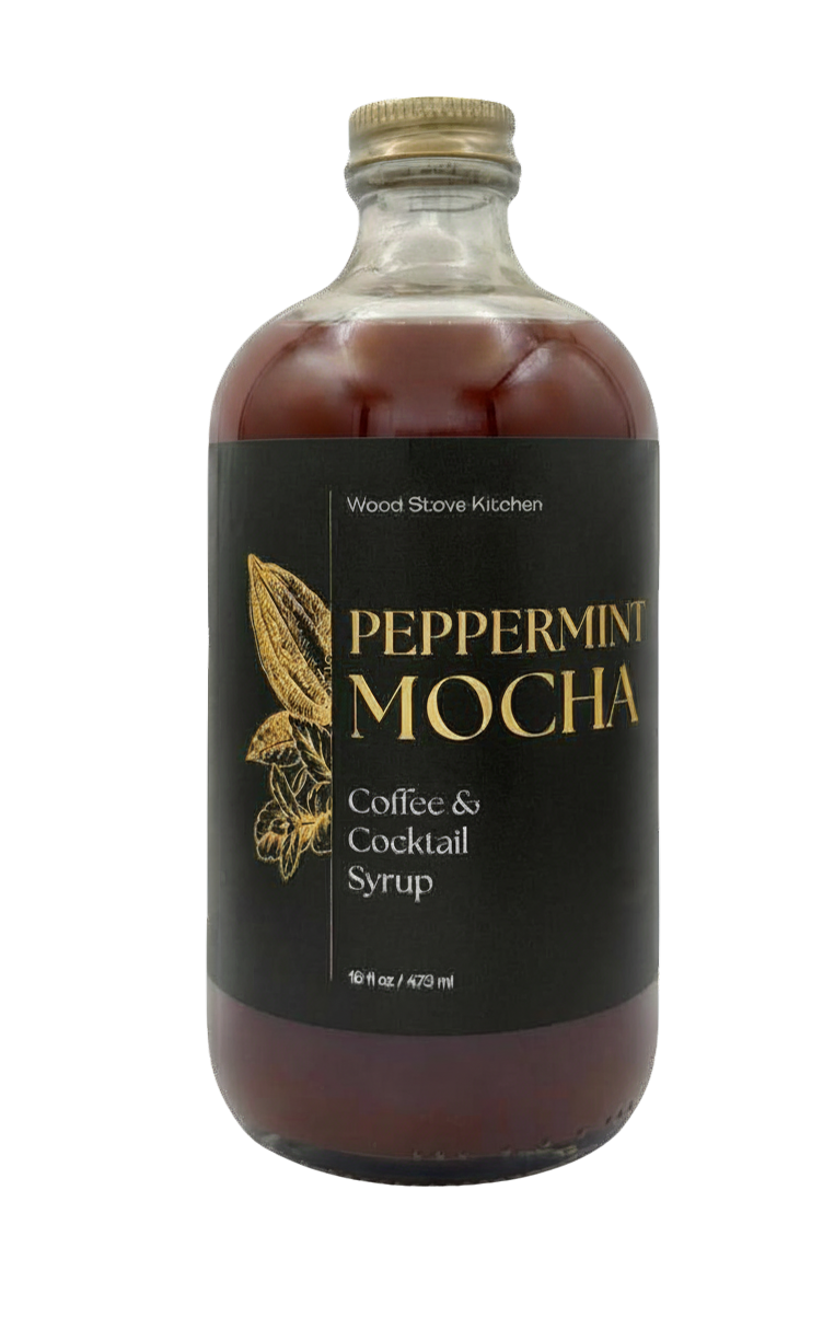 Peppermint Mocha Coffee & Cocktail Syrup, 16 fl oz