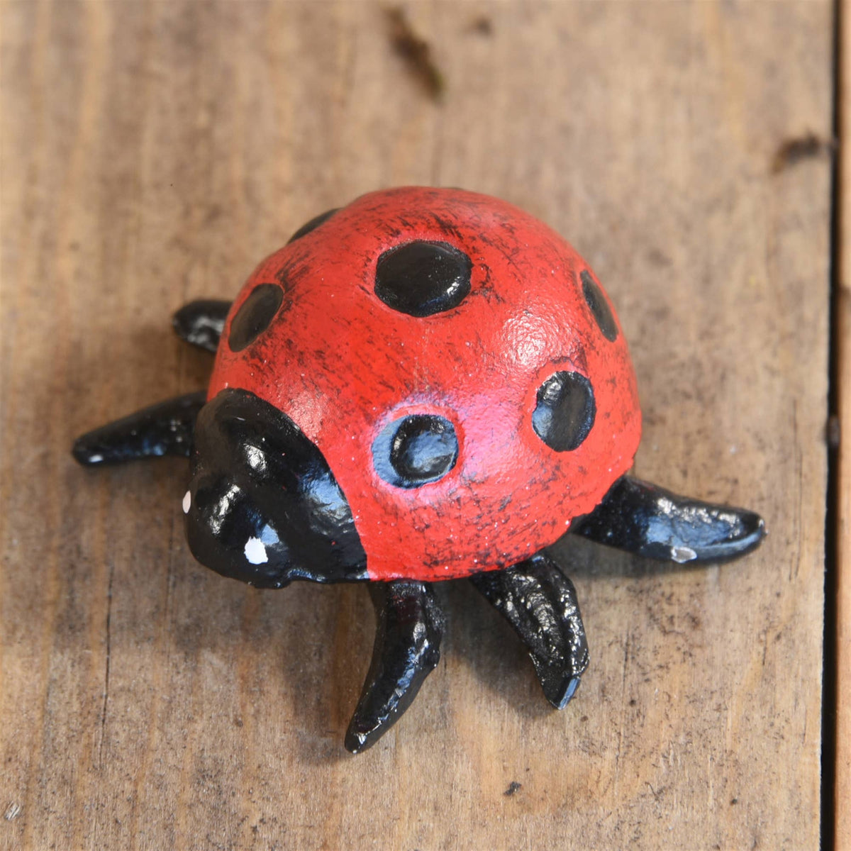 Lady Bug, Cast Iron - Red
