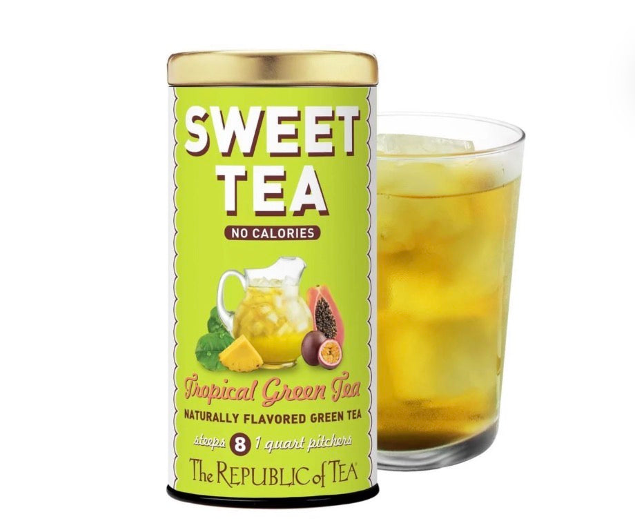 Sweet Tropical Green Iced Tea - The Republic of Tea
