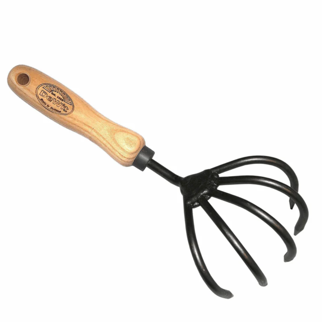 DeWit Cultivator - 5-Tine w/ 10" Handgrip