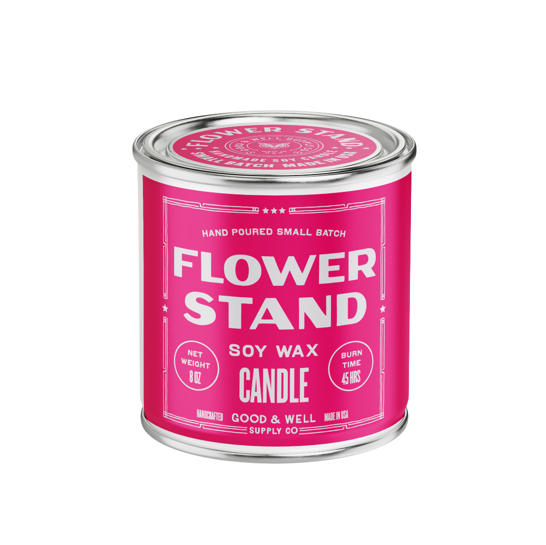 Flower Stand Soy Candle
