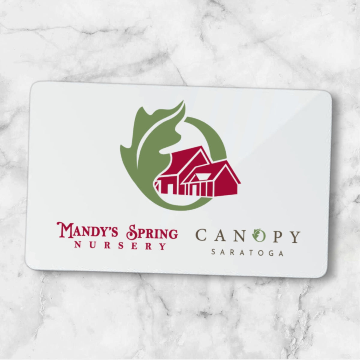 Mandy's Spring Nursery & Canopy Saratoga Gift Card