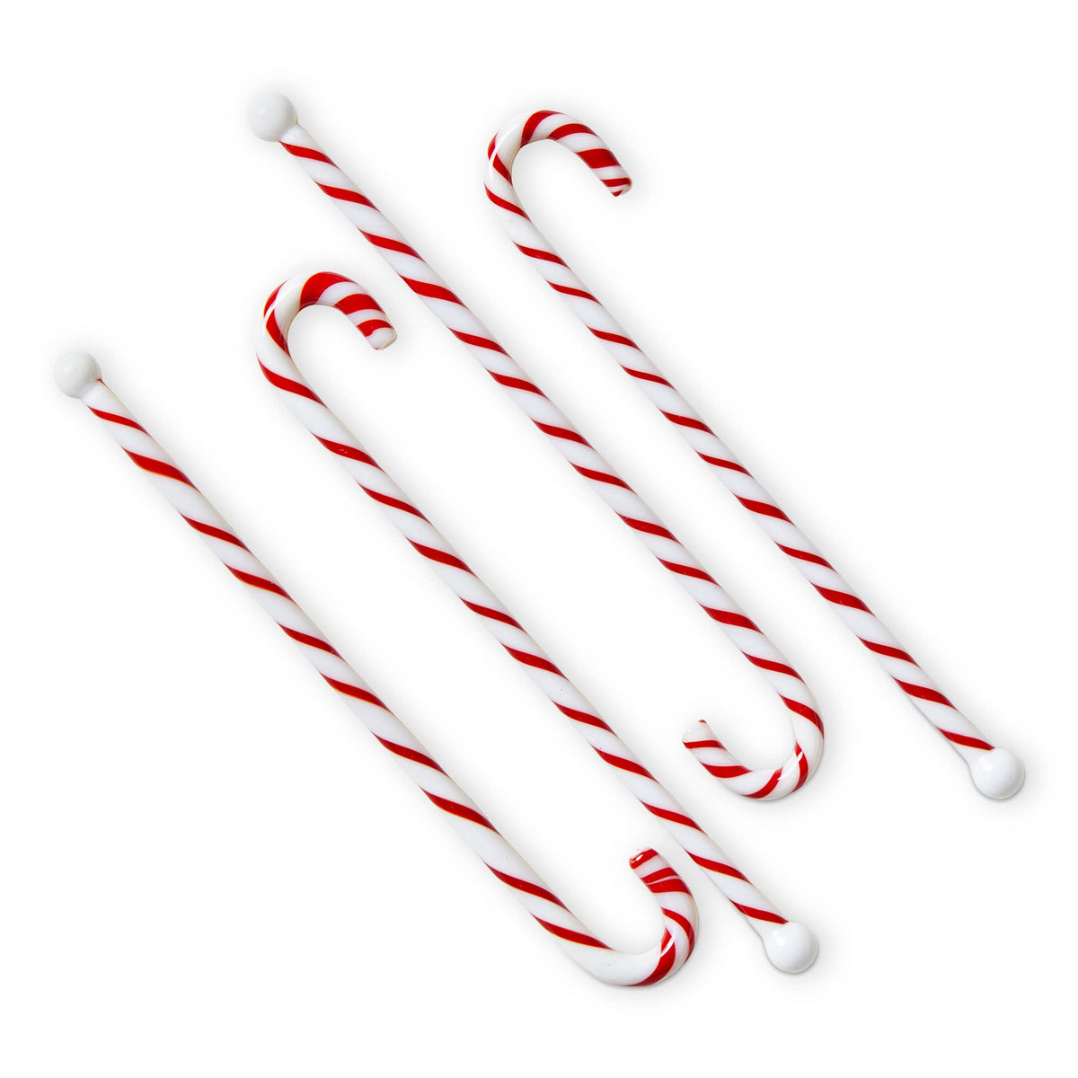 Candy Cane Swizzle Sticks Set of 4