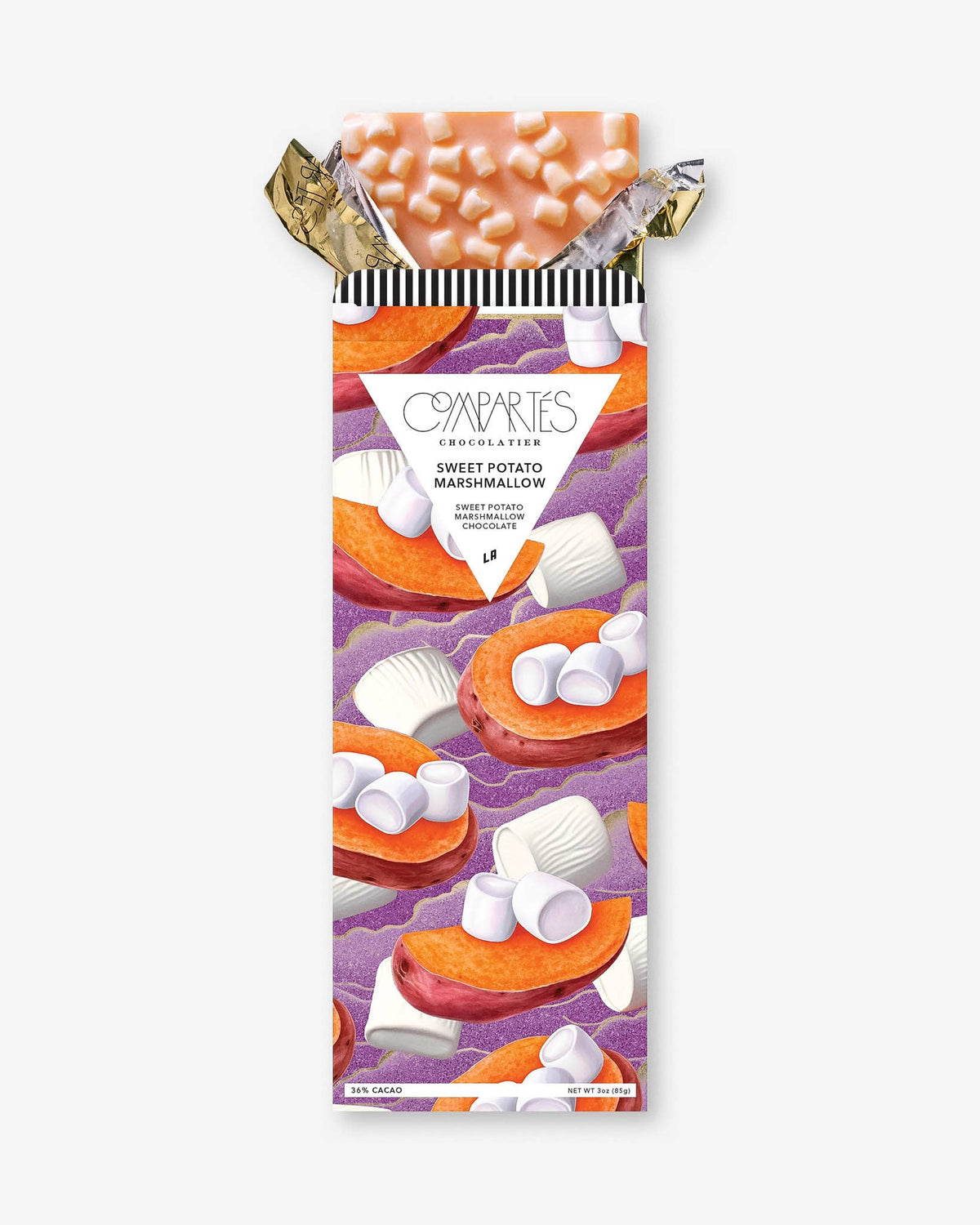Sweet Potato Marshmallow Chocolate Bar