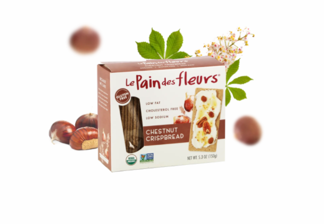 Gluten Free Crackers - Chestnut "Le Pain des Fleurs"