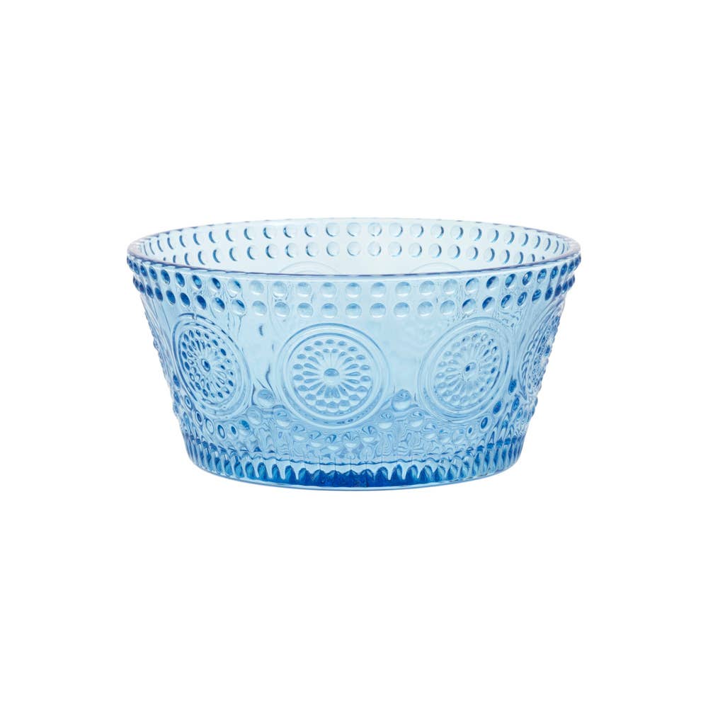 4.75" Dia Sky Blue Codi Glass Bowl