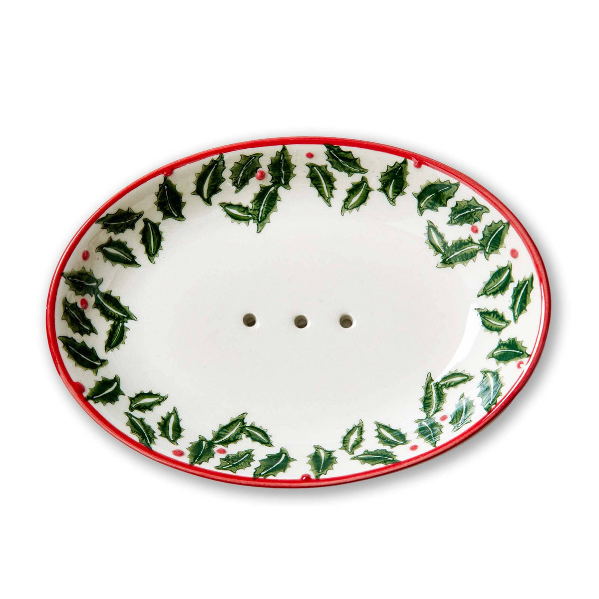 Tis The Season Soap Dish Multi Stoneware Christmas