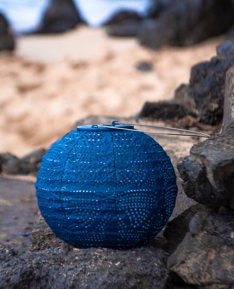 Stella Globe Solar Lantern - Ultramarine