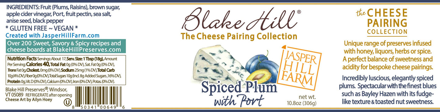 Spiced Plum with Port