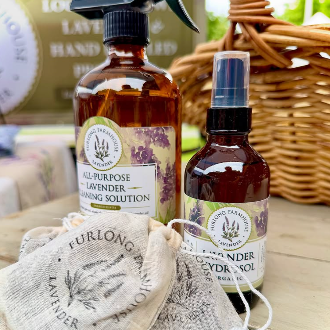 Cleaning Solution Bottle - Furlong Farmhouse Lavender