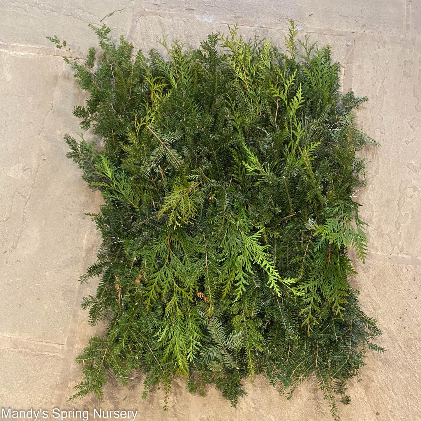 Cemetery Blanket-Mixed Greens