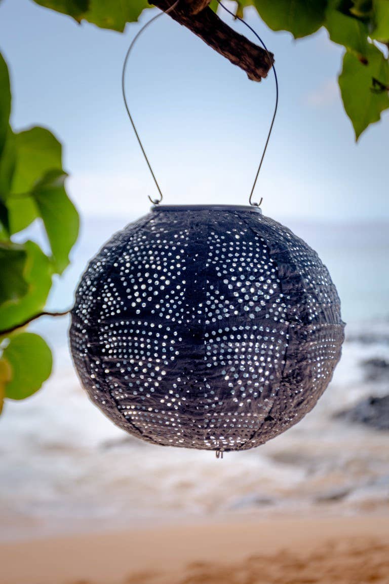 Stella Globe Solar Lantern - Ultramarine