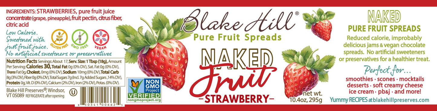 Naked Strawberry Spread