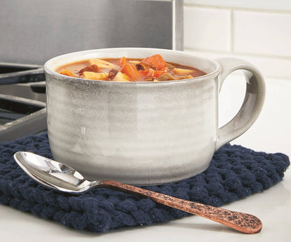 Crochet Trivet Natural Cotton Potholder