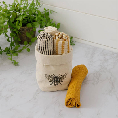 Bee Dish Cloth Set of 4