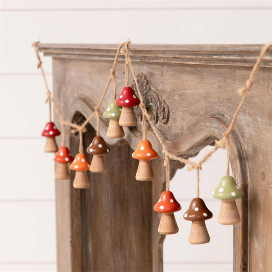 Wood Mushroom Garland (PC)