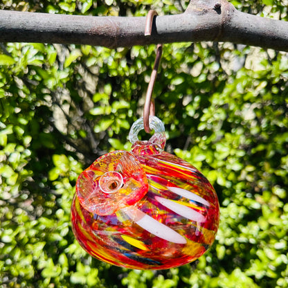 Hummingbird Feeder - Handblown