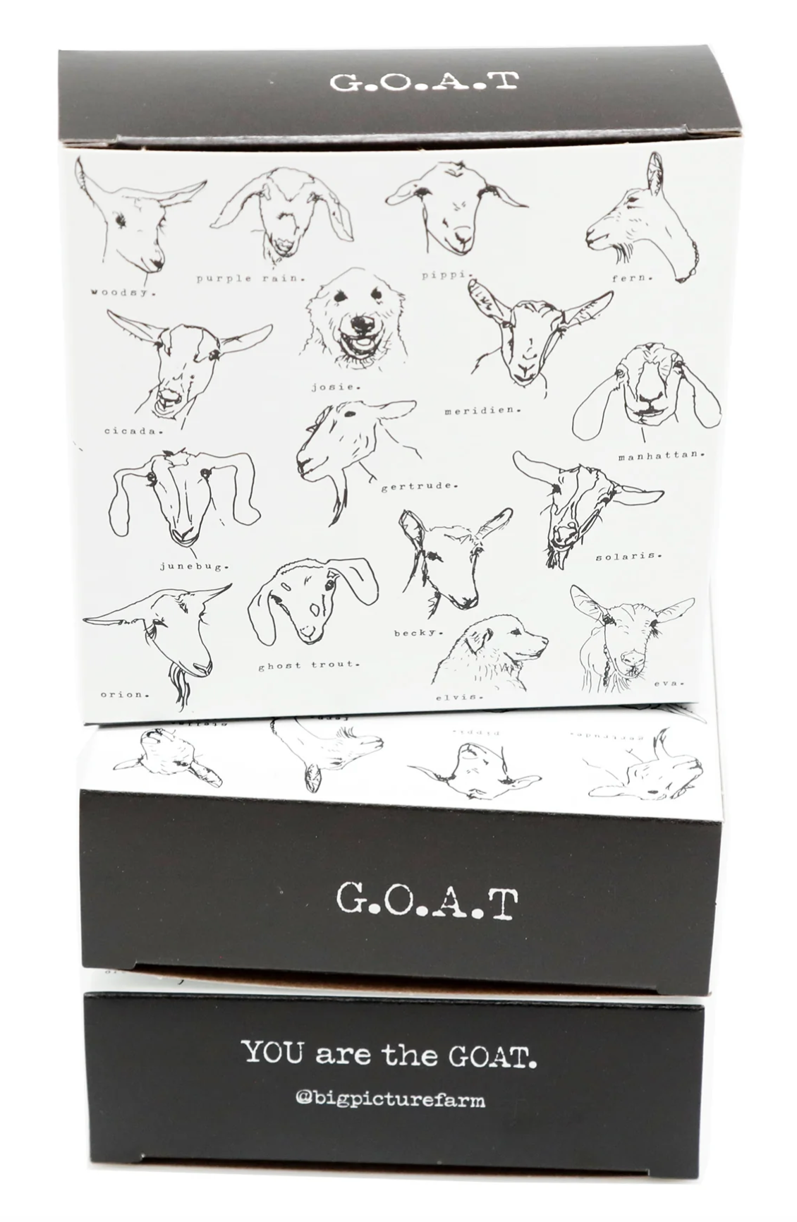 You Are the G.O.A.T. Caramel Box | 8 Flavors