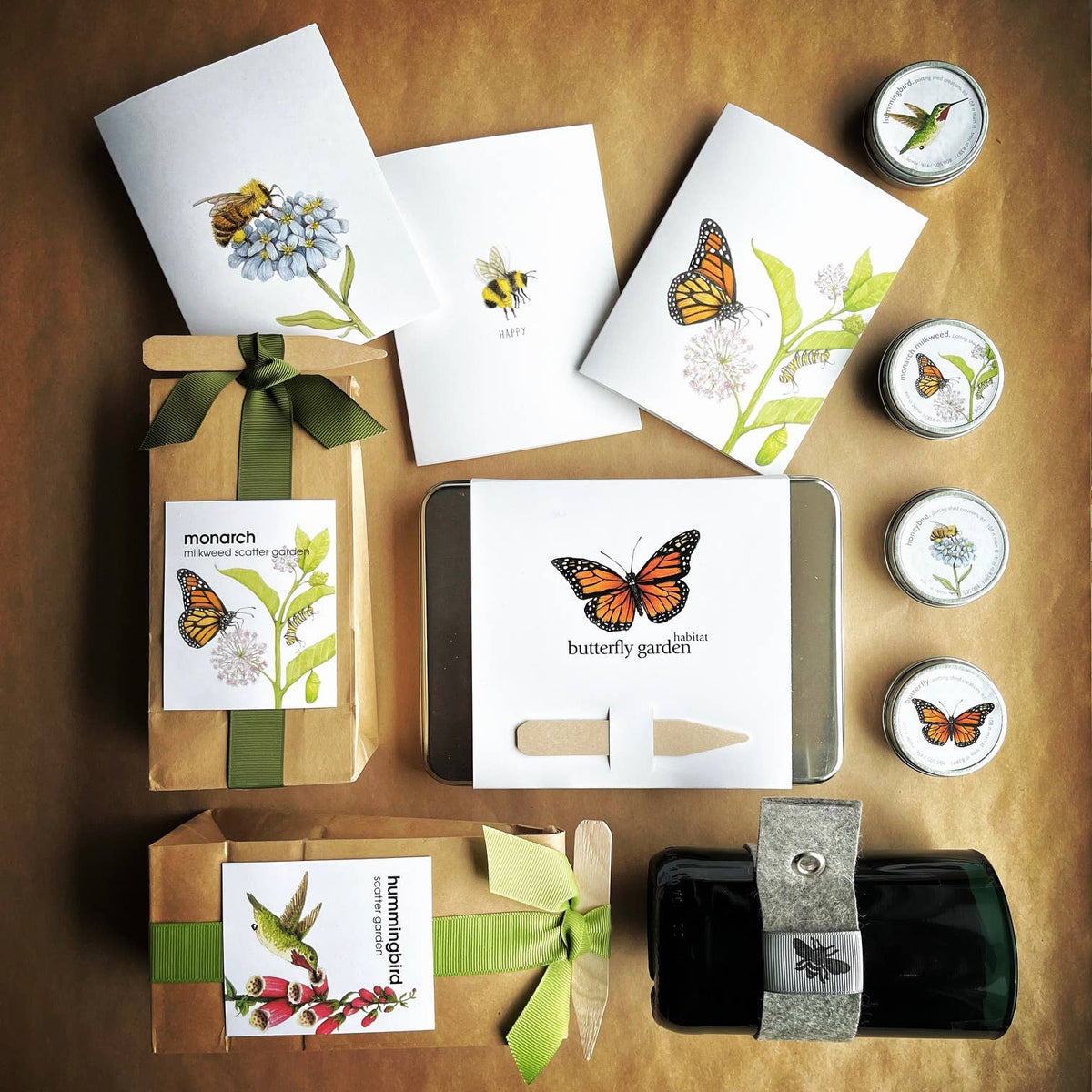 Scatter Garden | Honeybee | Pollinator Garden