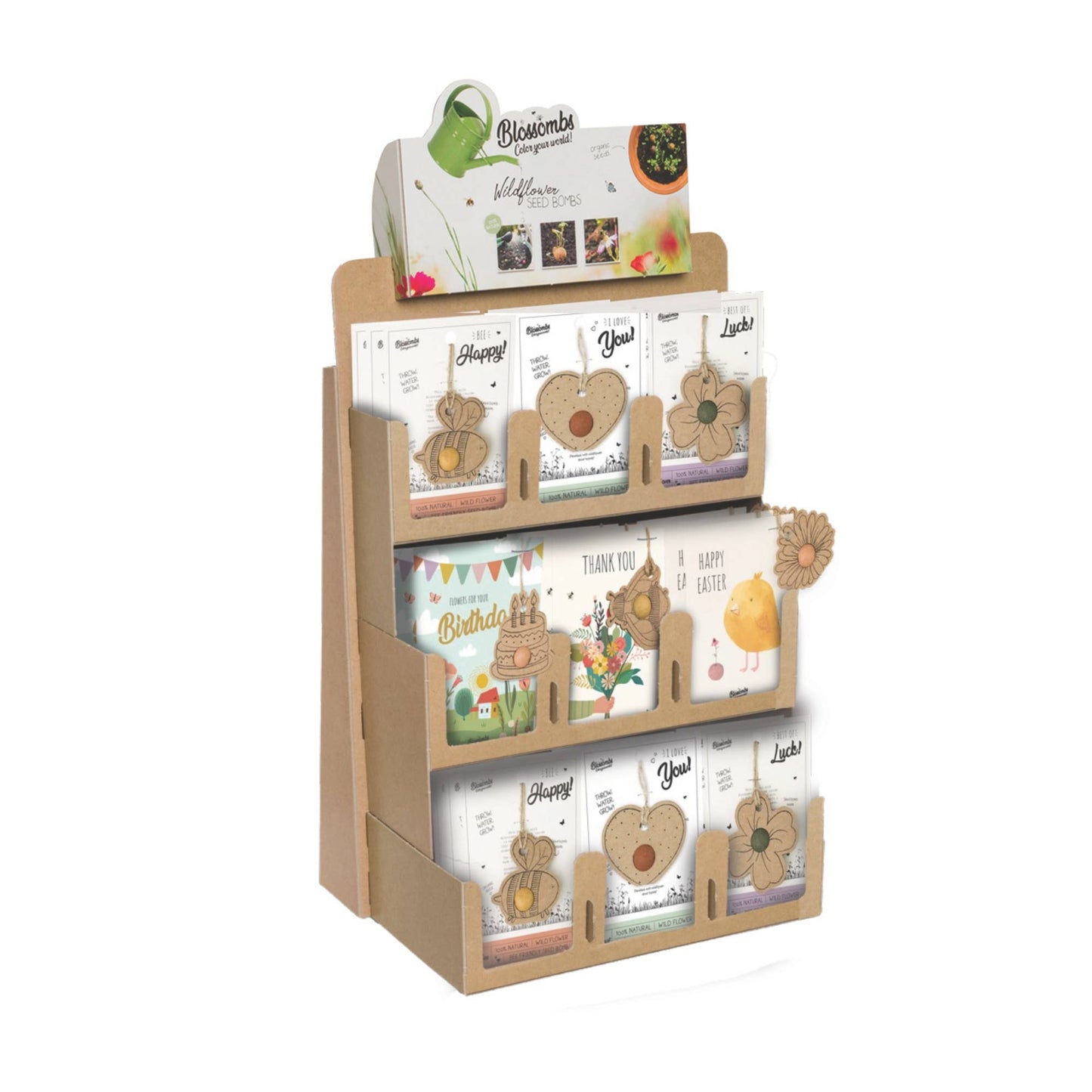 Buzzy Seeds Greeting Card