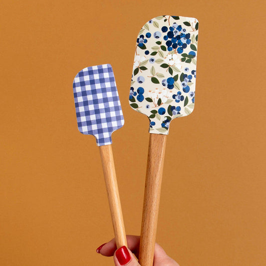 Blueberry Field Silicone Kitchen Spatulas