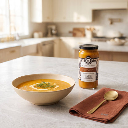 Carrot Ginger Dill Soup -16 Oz