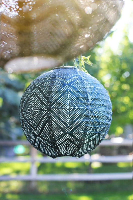 Stella Market Solar Lantern - Ink