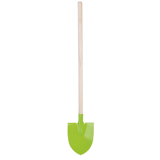 Children's Shovel, Metal, Green