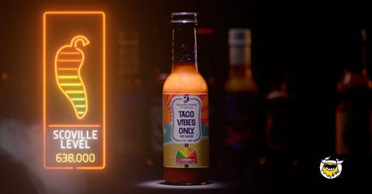 Taco Vibes Only Hot Sauce- 5oz bottle