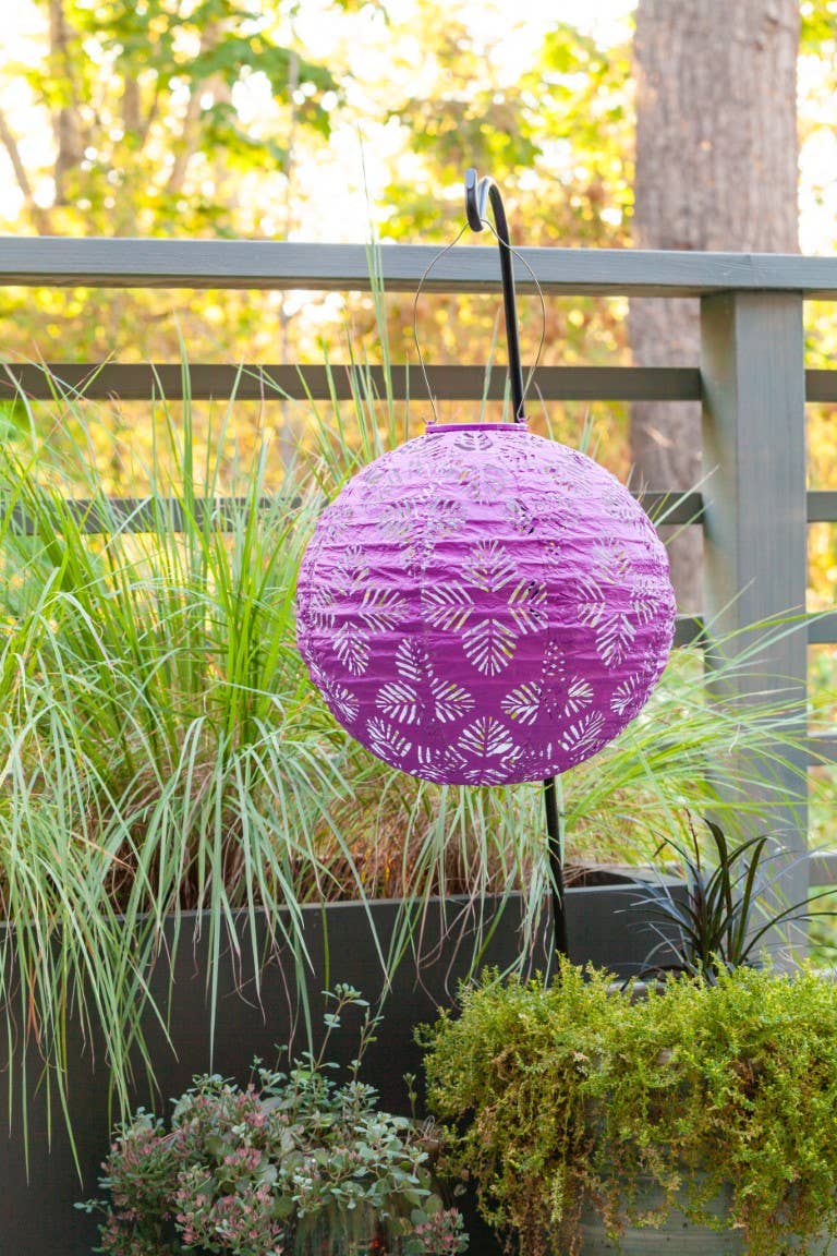 Stella Brights Solar Lantern - Violet