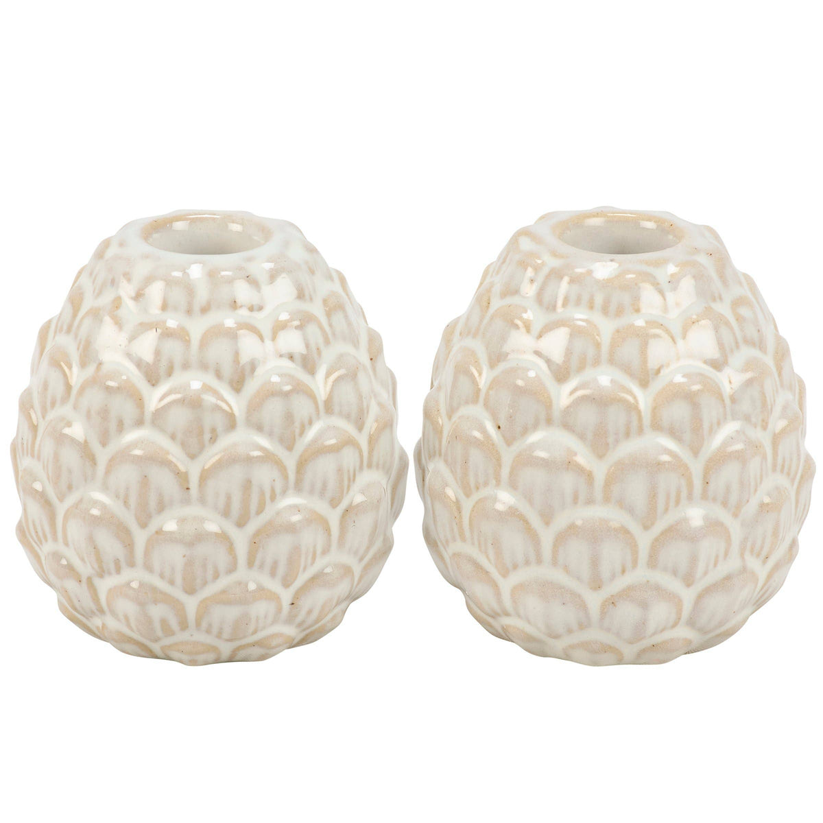 Pinecone Candle Holder
