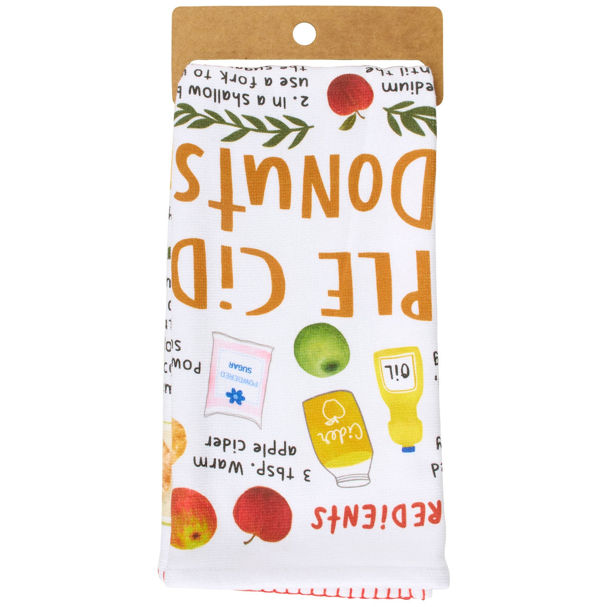 Apple Cider Donuts Kitchen Towel