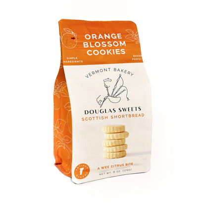 Orange Blossom Shortbread – Spring Gift & Tea Cookie