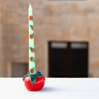Tomato Taper Dinner Candles - 2 Pack | Mothers Day Gifts |