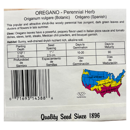 Oregano - Herb Seeds