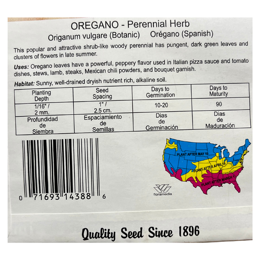 Oregano - Herb Seeds