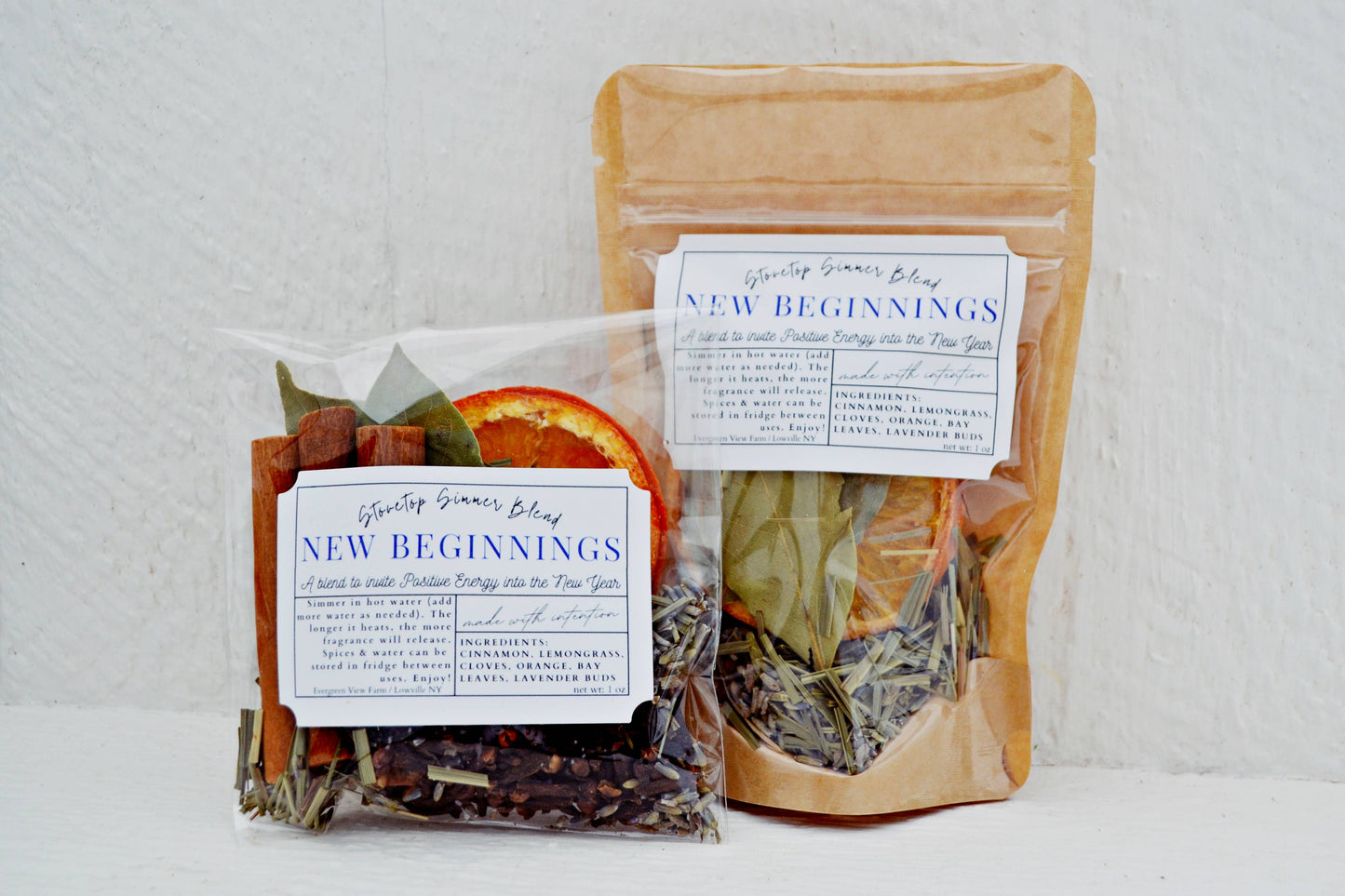 Simmer Pot Kit Stovetop -Blend New Beginning