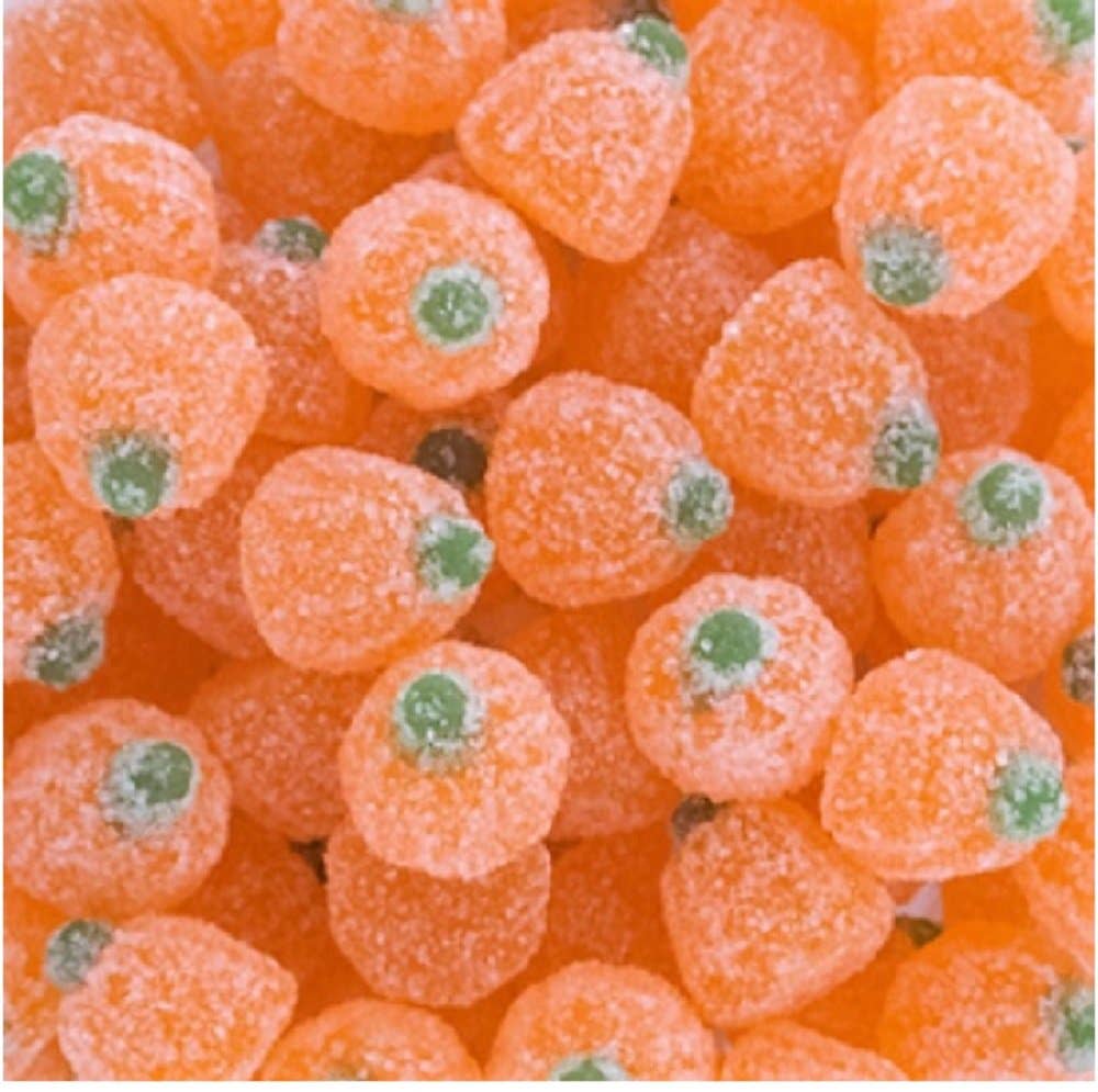 Halloween/Fall Candy Sugar Stacks - Sanded Gummy Pumpkins