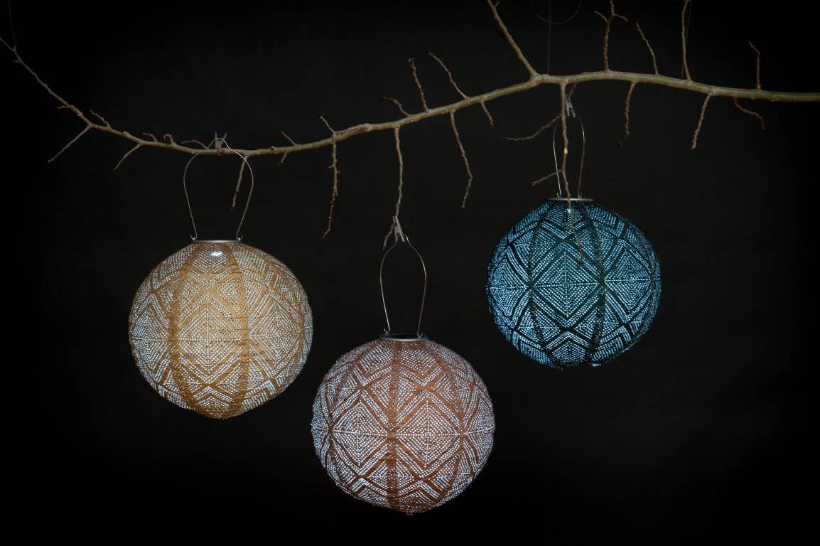 Stella Market Solar Lantern - Ink