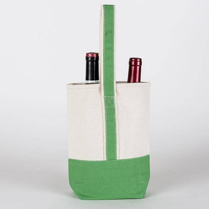 2- Bottle Canvas Wine Gift Host Bag